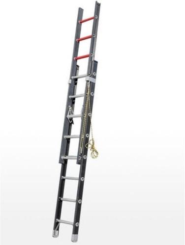 AVHE FRP Aluminium Extention Ladder, Color : Red