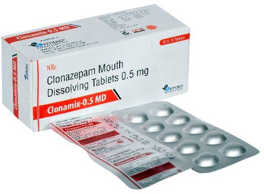 Clonamix-0.50 MD Tablets