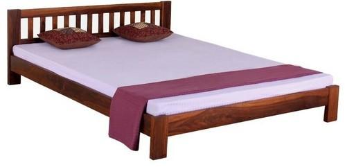 Polished Padauk Wood Bed, for Commercial Use, Home Use, Feature : Accurate Dimension, Attractive Designs