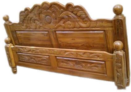 Heavy Solid Teak Wood Queen Size cot