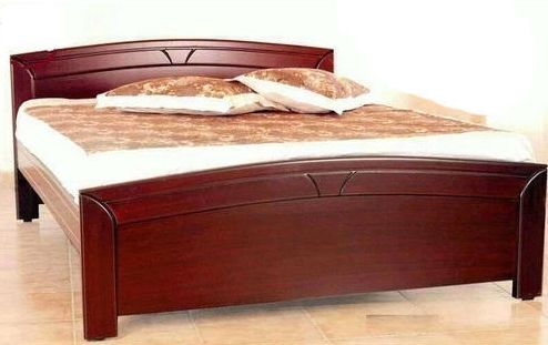Solid Wooden King Size Cot Finishing, Wooden Board For King Size Bed