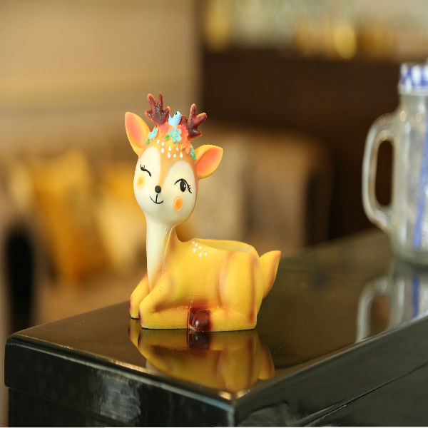 Deer Resin Pot