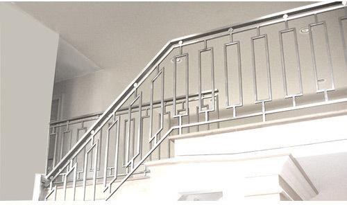 Polished Stainless Steel Railing, for Staircase Use, Balcony, Grade : DIN, GB