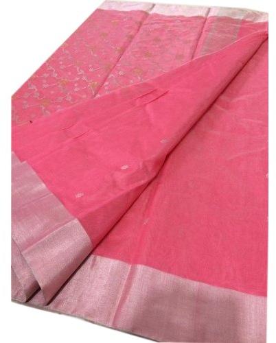 Festive Wear Cotton Silk Saree, Saree Length : 6.5 meter