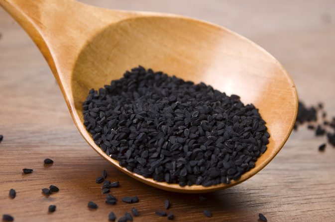 black sesame seeds