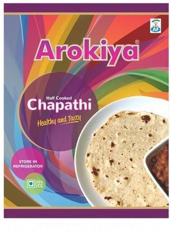 Zipper Arokiya Chapati Pouch, for Packaging, Pattern : Printed
