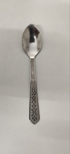 Non Polished Stainless Steel Coffee Spoon, Color : Silver