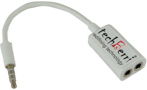 Audio Splitter Cable, Color : White