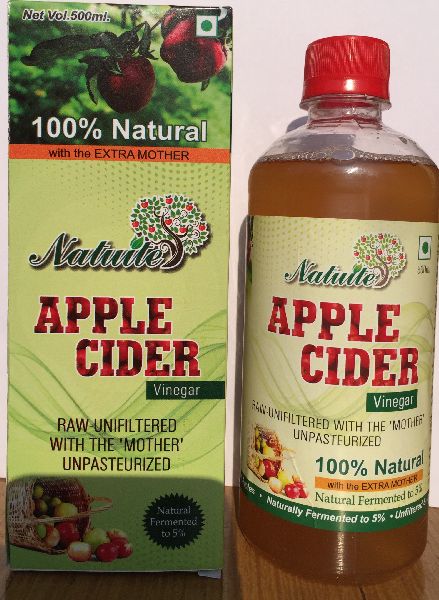 Natuite apple cider vinegar, Packaging Size : 500ml