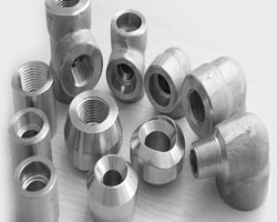 Steel Titanium Forged Fittings, Color : Silver