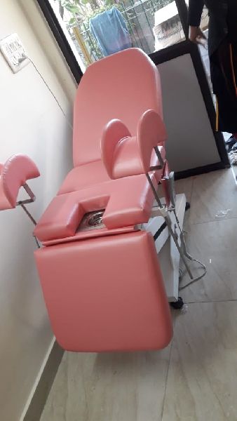Polished gynecology chair, for Clinic, Hospital, Surgery, Color : Customize