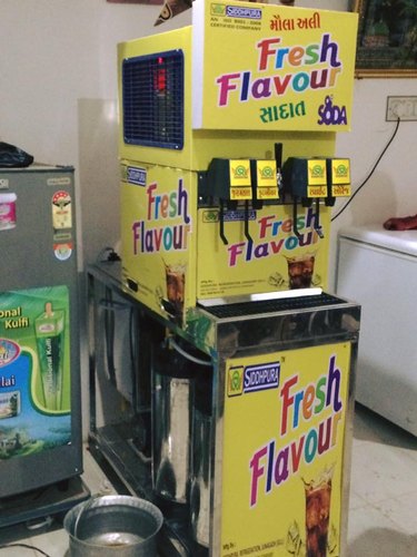 5 Flavor Soda Fountain Machine, Power : 500 W
