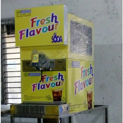 Single Flavor Soda Vending Machine, Capacity : 400 Glasses of 250 ml/Day