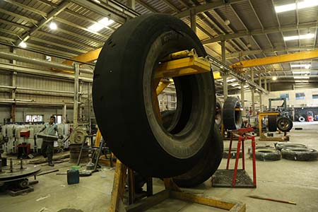 Industrial & Mining Tyre Retreading