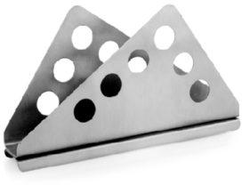 Stainless Steel Pyramid Shaped Napkin Holder, Certification : ISO 9001:2008