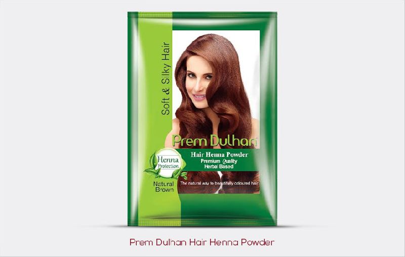 Prem Dulhan Hair Henna Powder, for Parlour, Personal, Color : Brown