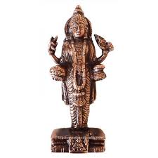 Idols Aluminium Dhanavantri Statue