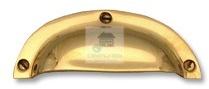 Non Polished Brass Plain Bin Pull, for Drawer Use, Length : 3inch, 4inch