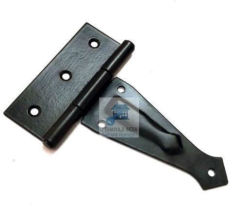 Non Polished Iron Decorative T-Hinge, for Doors, Length : 6inch