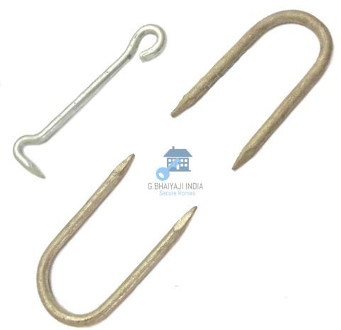 Metal Gate Hook, for GateFittings, Feature : Durable, Hard Structure, Light Weight, Non Breakable