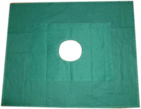 Plain Surgical Towel, Color : Green
