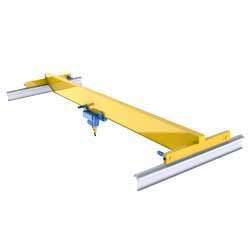 Semi Automatic Metal Double Girder EOT Crane, for Industrial, Feature : Heavy Weight Lifting
