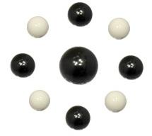 Round Non Polished Steel Grinding Balls, Color : Black, Grey, Silver
