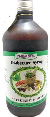 Chemsol DiabeCure Syrup 1000 ml, for Health Supplement, Anti Diabetic, Form : Liquid