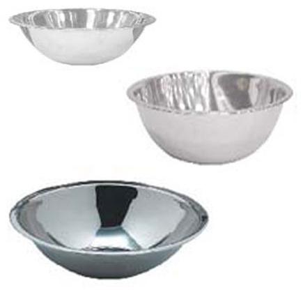 Stainless Steel Mixing Bowl, Shape : Oval