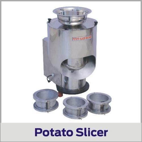 Stainless Steel Potato Slicer Machine, Voltage : 220 V