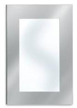 Rectangular Stainless Steel SS Mirror Frame, Color : Silver