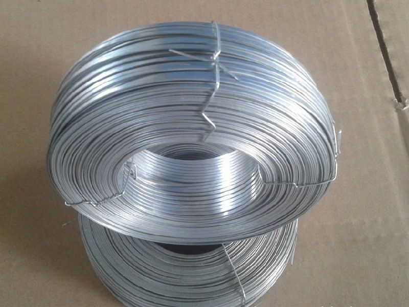 Metal Devices Flat Aluminum Wire, Color : Silver