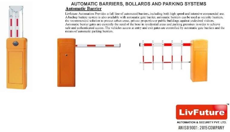 Indian Electric Automatic Boom Barrier, For Highway, Road, Society, Certification : Ce Certified