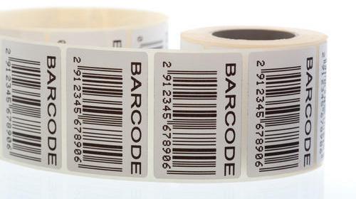 Adhesive Barcode Label