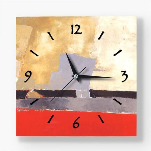 Wall Clock, Color : Black, White, Blue, Red
