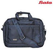 Bata Leather Laptop Bag, Color : Blue