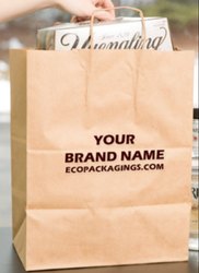  Brown Paper Bag, Capacity : 2kg