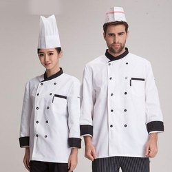 Plain Cotton Hotel Chef Uniform, Size : 38-44