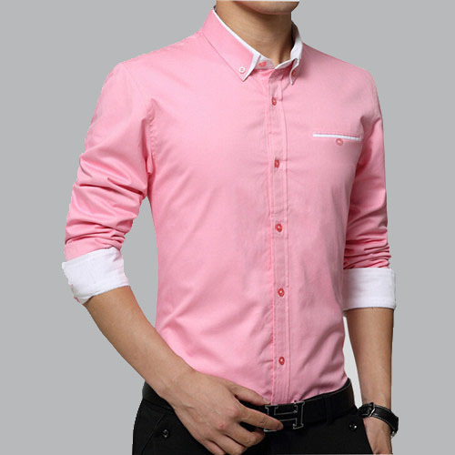 Mens Formal Shirt, for Anti-Shrink, Quick Dry, Size : XL, XXL at Best ...