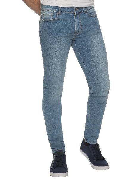 Plain Denim Mens Slim Fit Jeans, Feature : Anti-Wrinkle, Easily Washable
