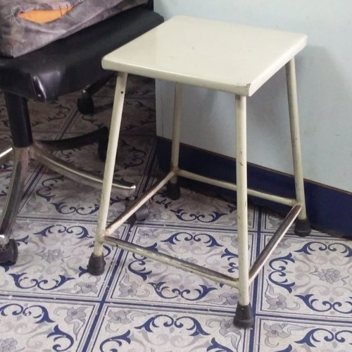 Polished Plain Hospital Stool, Size : 300 mm x 300 mm x 450 mm