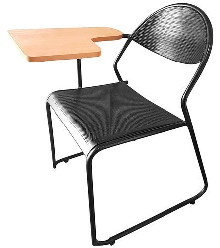 Premier Polished Metal Writing Pad Chair, for Coaching, Tuition, College, Style : Contemprorary