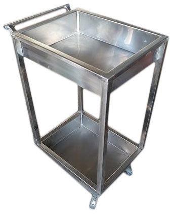 Stainless Steel Masala Box Trolley, Color : Grey, Light-grey, Silver