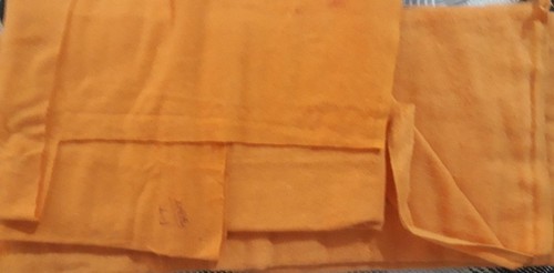 Flannel Fabric, Color : Orange