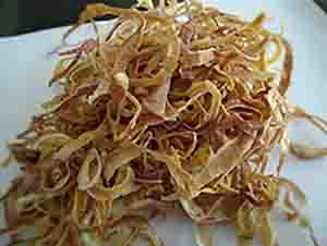 Common dehydrated onion