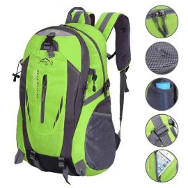 Plain Green Mountaineer Bag, Size : 12x10inch