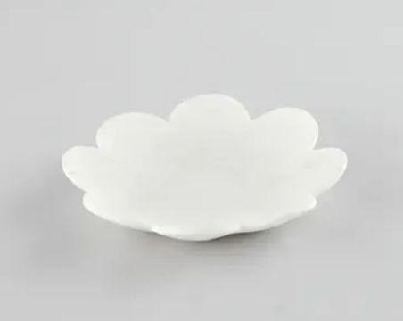 Polished Marble Round Tray, for Serving, Size : Standard