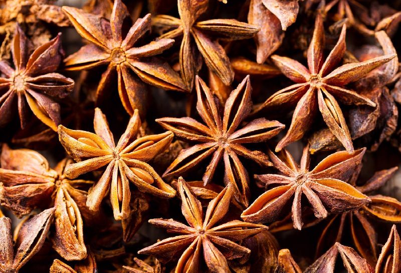 Dried Star Anise, Color : Brown