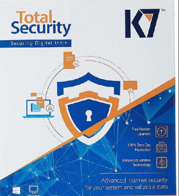K7 Total Security &ndash; 1 PC, 1 Year(CD)