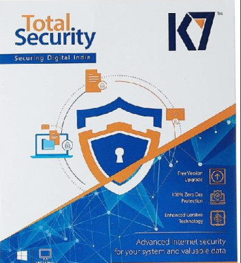 K7 Total Security – 1 PC, 1 Year(CD)